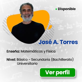 José Torres Perfil del profesor